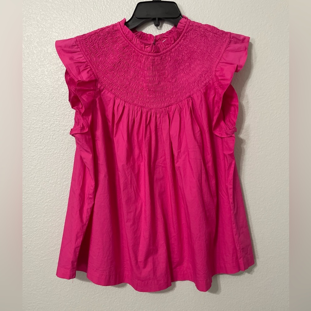 Crown & Ivy Hot pink Blouse